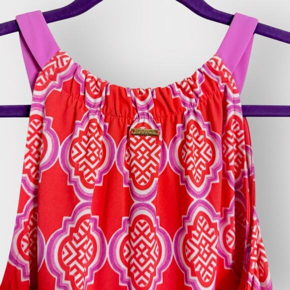 Cabana Life Amelia Island Sleeveless Shift Dress, Size Large - Picture 5 of 9